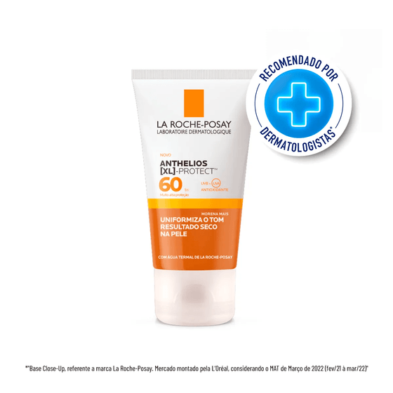 Protetor Solar La Roche-Posay Anthelios XL Protect pele morena mais, FPS 60 com 40g - Imagem 1
