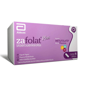 Zafolat Plus - Caixa com 90 Cápsulas