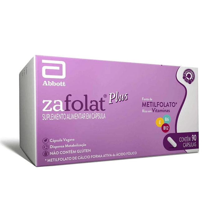 Zafolat Plus - Caixa com 90 Cápsulas - Imagem 1