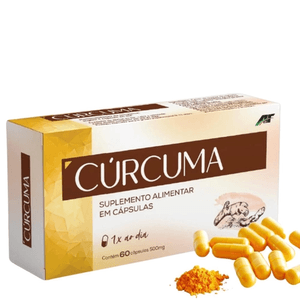 Cúrcuma 500mg - Caixa com 60 Cápsulas
