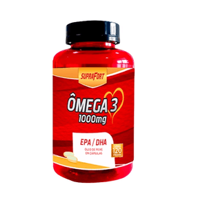 Ômega 3 Suprafort 1000mg - Frasco com 120 Cápsulas