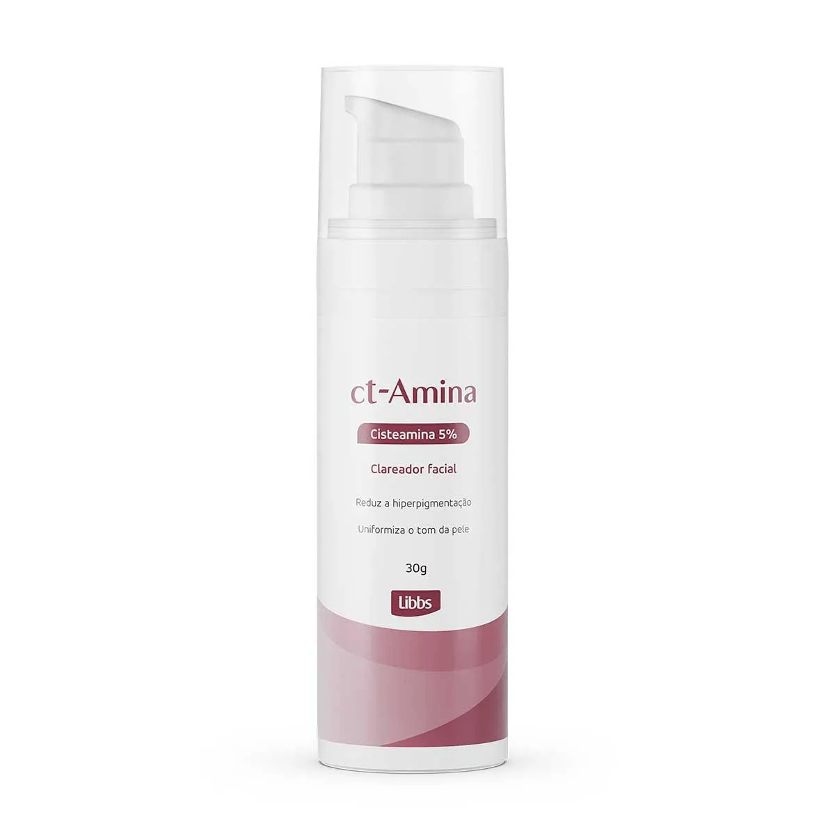 Ct-Amina Clareador Facial Cisteamina 5% - Frasco com 30g - Imagem 1