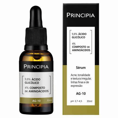 Sérum Ácido Glicólico 9.8% + Aminoácidos 4% AG-10 - Frasco com 30mL - Imagem 1