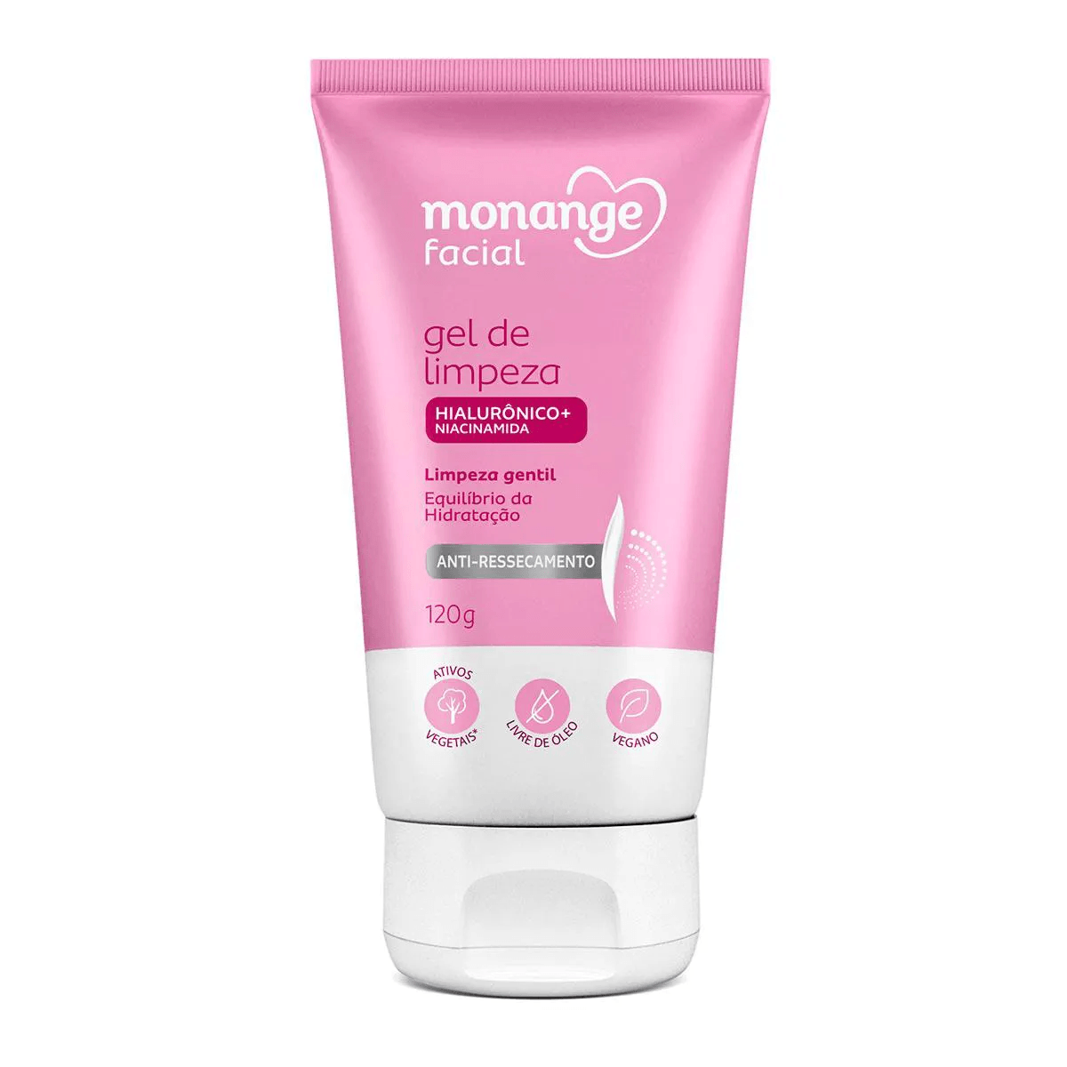 Gel de Limpeza Facil Anti-Ressecamento Monange com 120g - Imagem 1