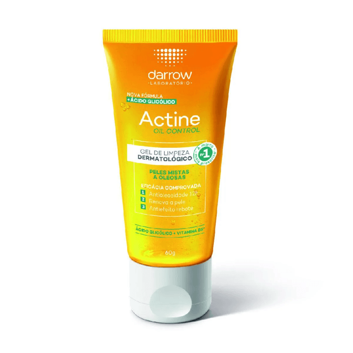 Gel de Limpeza Facial Actine Oil Control Peles Mistas a Oleosas com 60g - Imagem 1