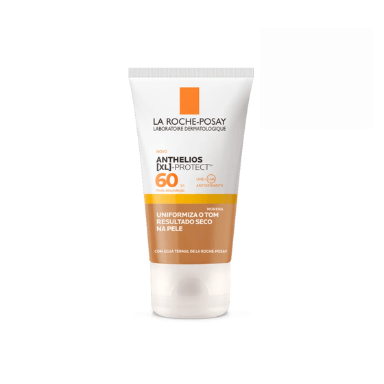 Protetor Solar Facial FPS60 Anthelios Xl Protect La Roche Posay Pele Morena 40G - Imagem 1
