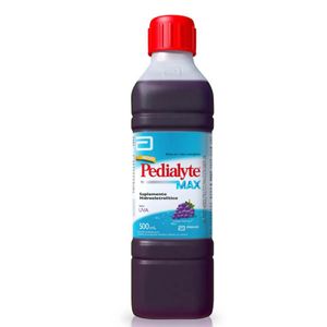 Pedialyte Max Sabor Uva 500mL