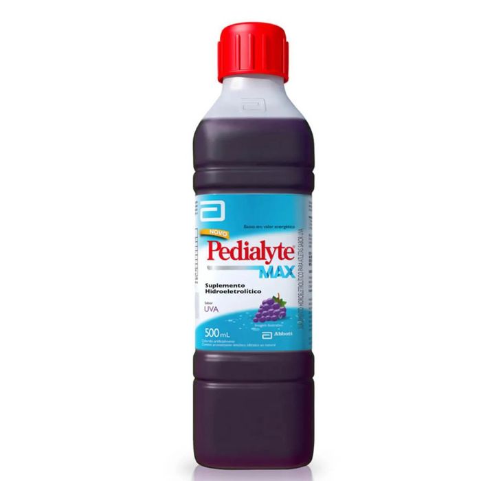 Pedialyte Max Sabor Uva 500mL - Imagem 1