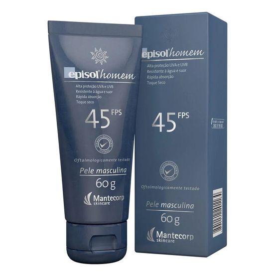 Protetor Solar FPS45 Episol Homem 60G - Imagem 1