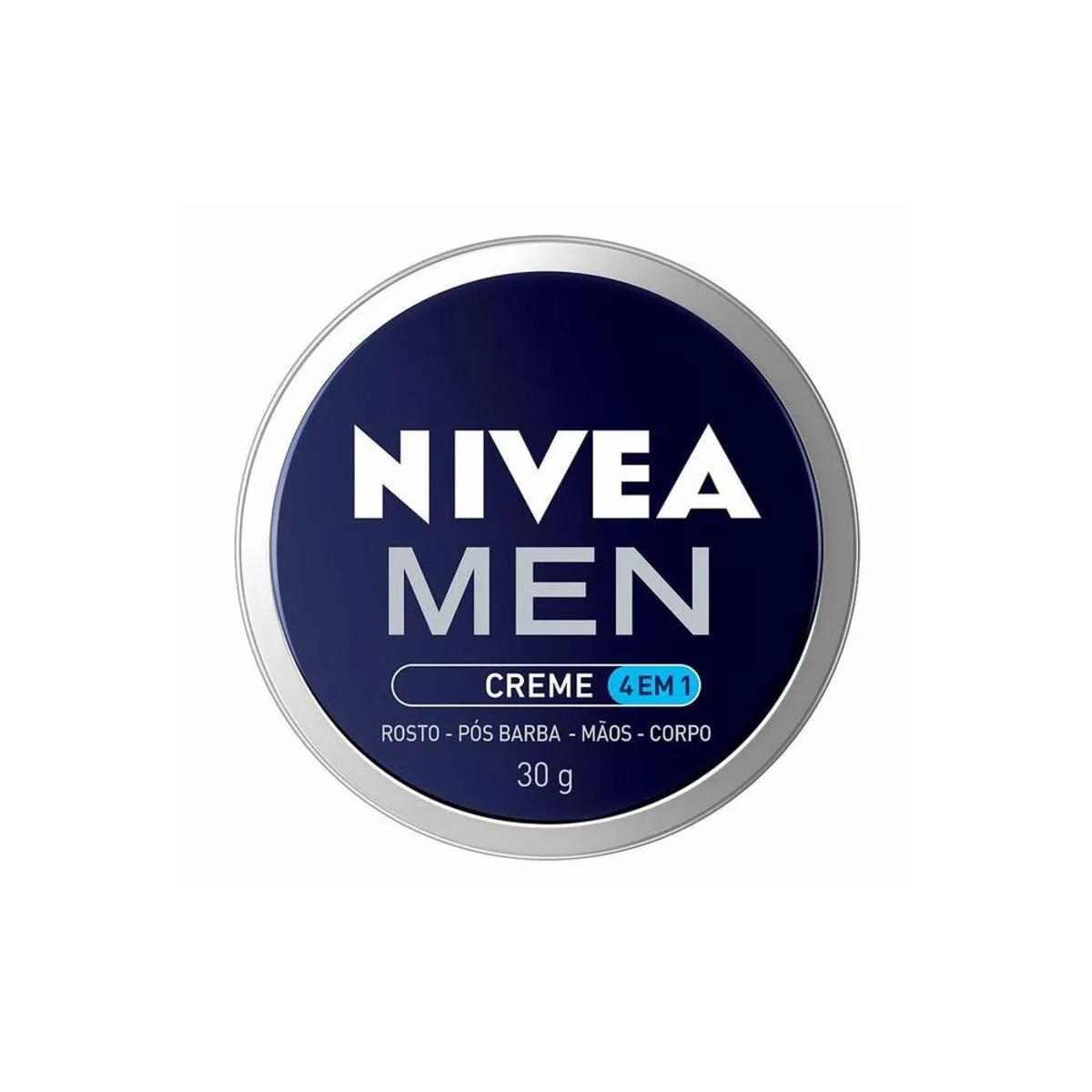 Creme Hidratante Nivea Men 4 em 1 com 30g - Imagem 1