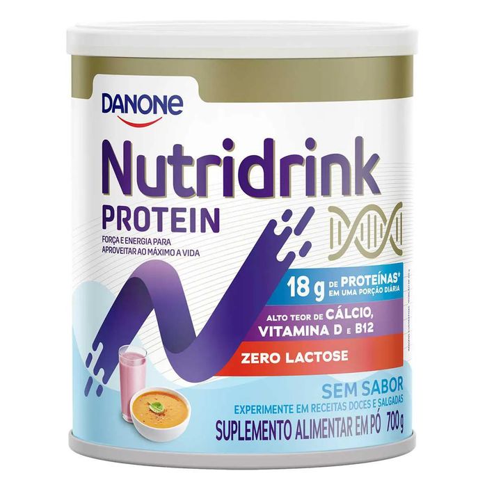 Nutridrink Protein sem Sabor Lata com 700g - Imagem 1