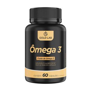 Ômega 3 Gold Lab 1400mg com 120 Cápsulas