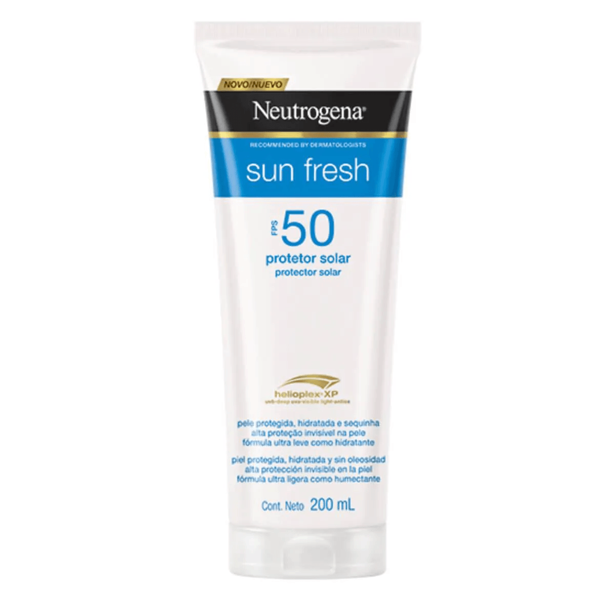 Protetor Solar FPS50 Neutrogena Sun Fresh com 200mL - Preview 1