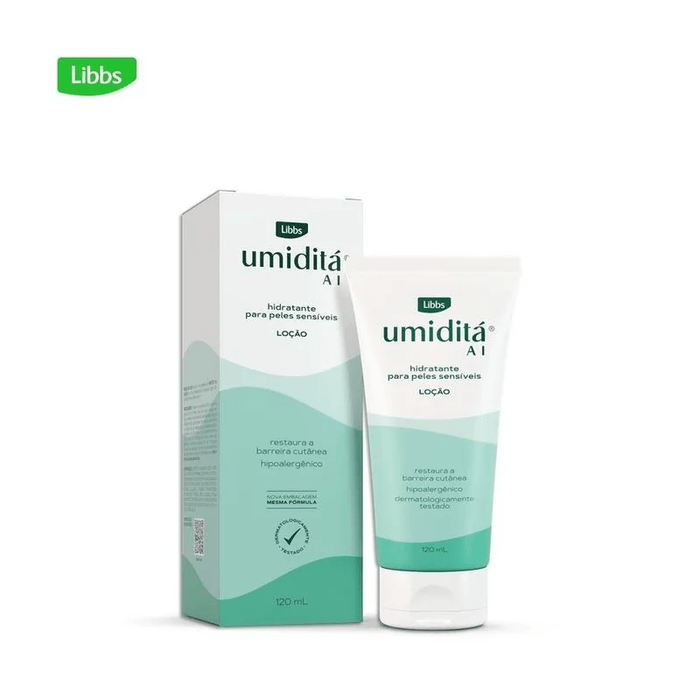 Umiditá AI Loção Hidratante Corporal 120mL - Imagem 1