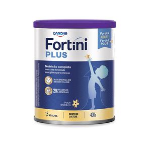 Fortini Plus Sabor Baunilha Lata 400g