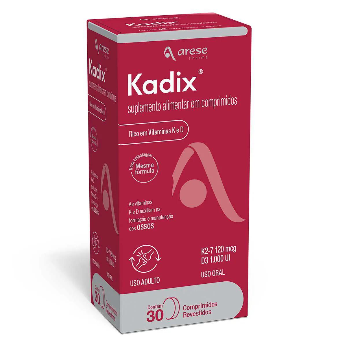 Kadix 120MCG + 1000UI Comprimido Revestido - Caixa com 30 Comprimidos - Imagem 1