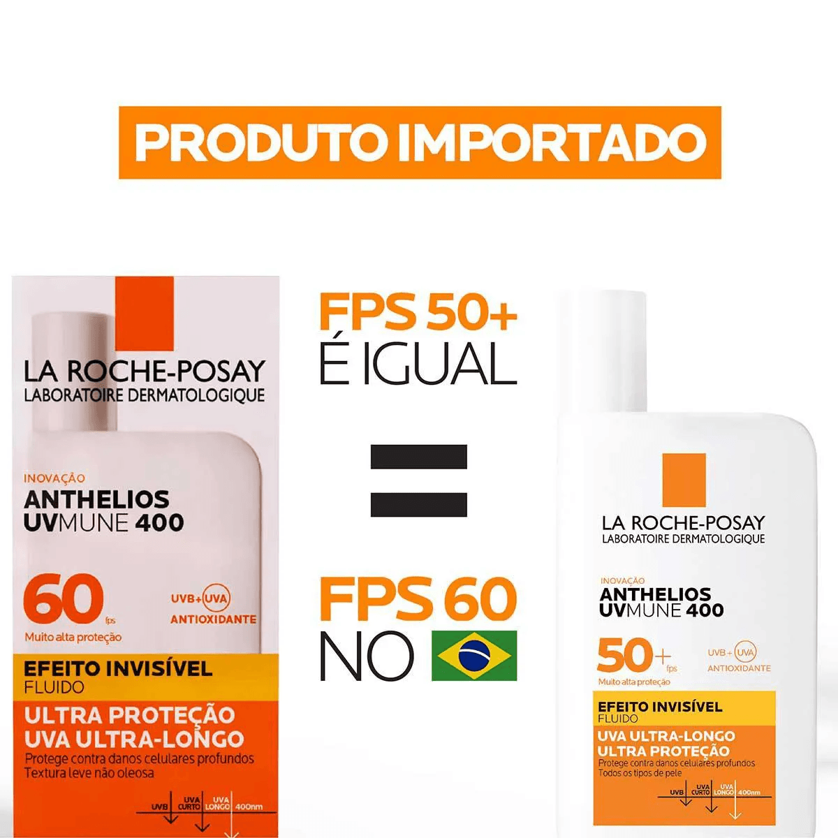 Protetor Solar Facial FPS60 Anthelios Uvmune 400 50mL - Preview 2