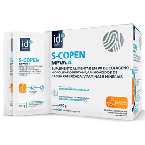 S-Copen MPVA-4 Sabor Tangerina 30 Sachês de 24g