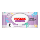 Toalha Umedecida Infantil Disney Baby Huggies One & Done Pacote 48 Unidades