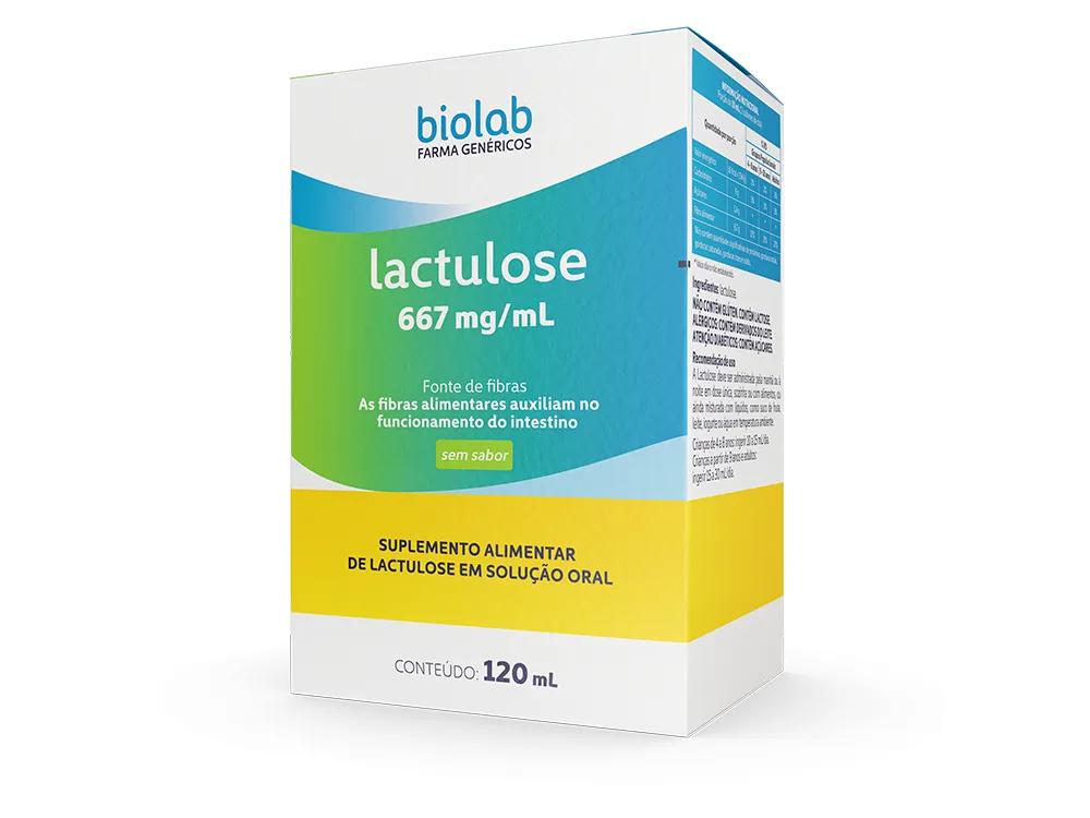 Lactulose 667mg/mL Solução de 120mL - Imagem 1