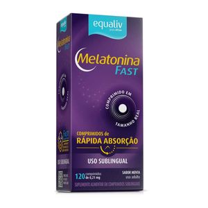Melatonina Fast 0,21mg 120 Comprimidos