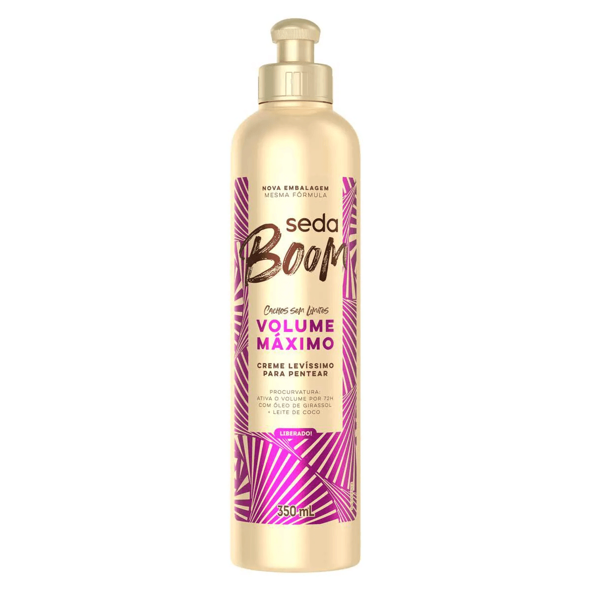 Creme para Pentear Seda Boom Volume Máximo 350mL - Imagem 1