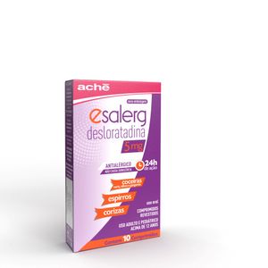 Esalerg 5mg - Caixa com 10 Comprimidos Revestidos