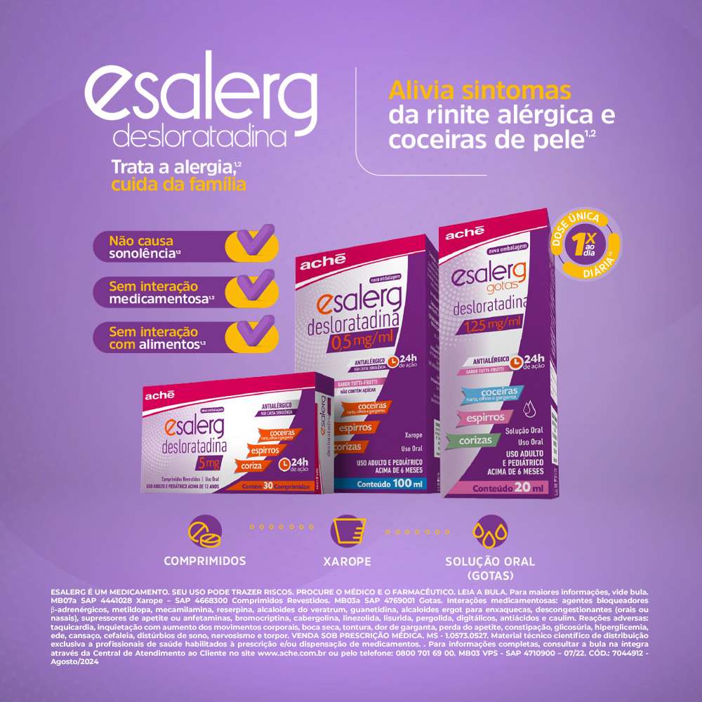Esalerg Gotas 1.25MG/ML Solução oral (gotas) - Frasco com 20 mL - Preview 3