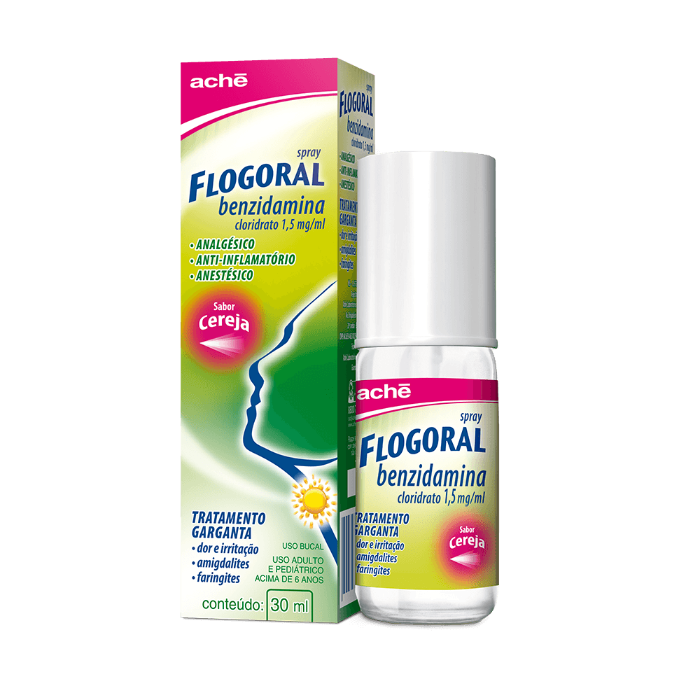 Flogoral 1.5MG/ML Solução oral (spray) - Frasco com 30 mL - Preview 1