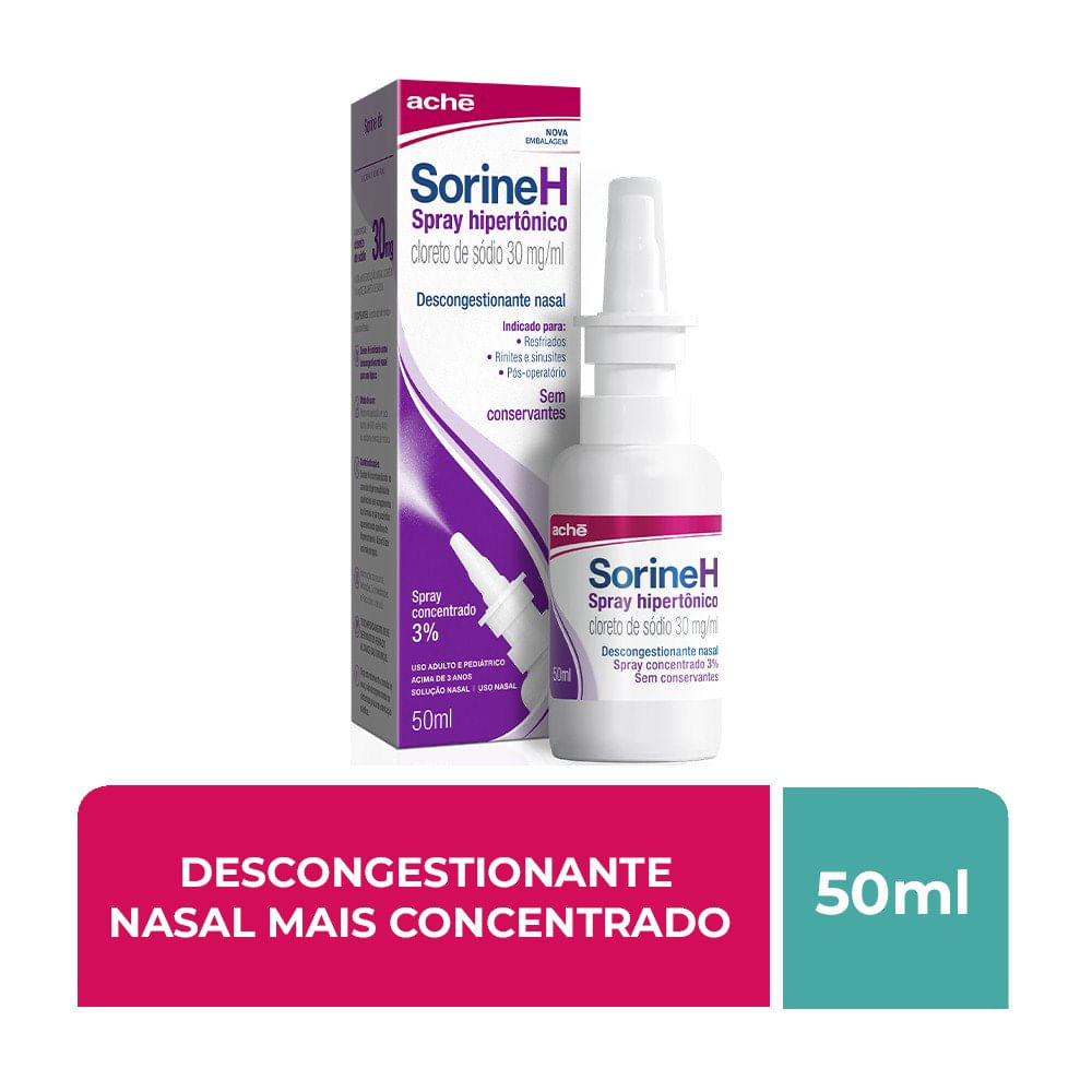 Sorine H 30mg/mL Solução Nasal - Frasco com 50mL - Preview 2