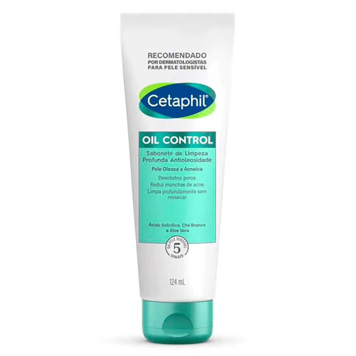 Cetaphil Sabonete de Limpeza Profunda Oil Control 124mL - Imagem 1