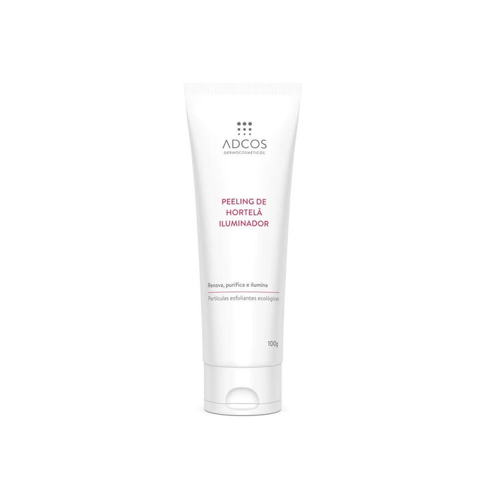 Clean Solution Peeling de Hortelã Iluminador Adcos 100g - Imagem 1
