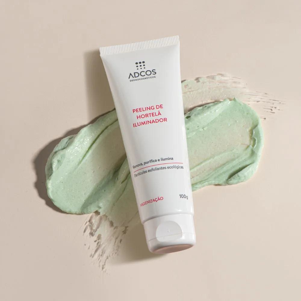 Clean Solution Peeling de Hortelã Iluminador Adcos 100g - Imagem 2
