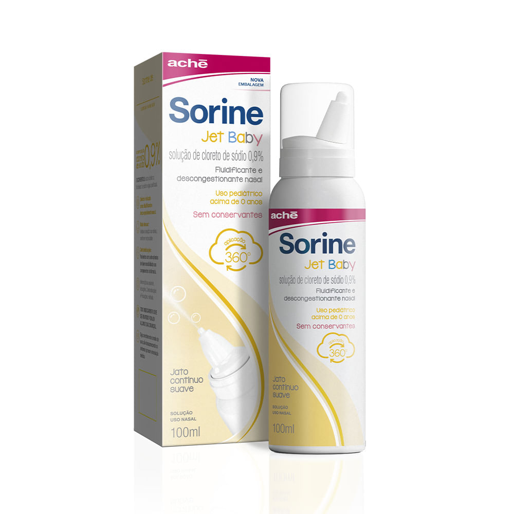 Sorine Infantil Jet Baby 0,9% spray 100ml - Preview 1