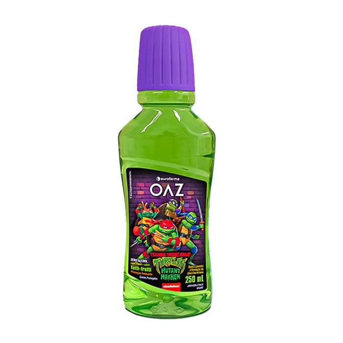 Enxaguante Bucal Kids Oaz Tutti Frutti 250mL - Imagem 1