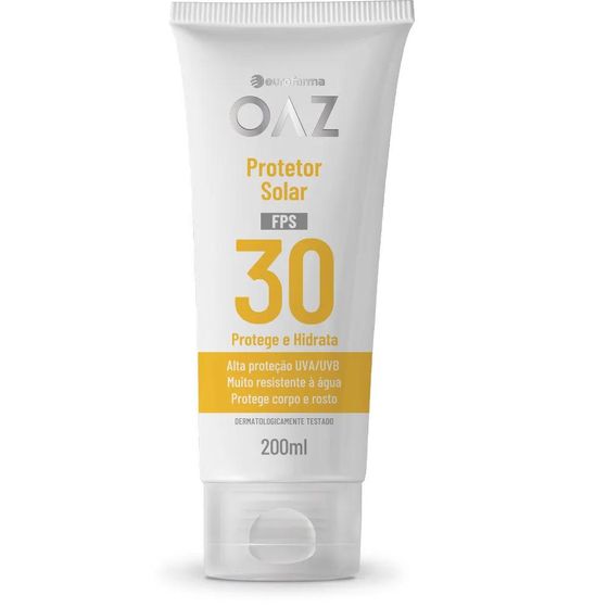 Protetor Solar FPS30 OAZ Corpo e Rosto 200mL - Imagem 1