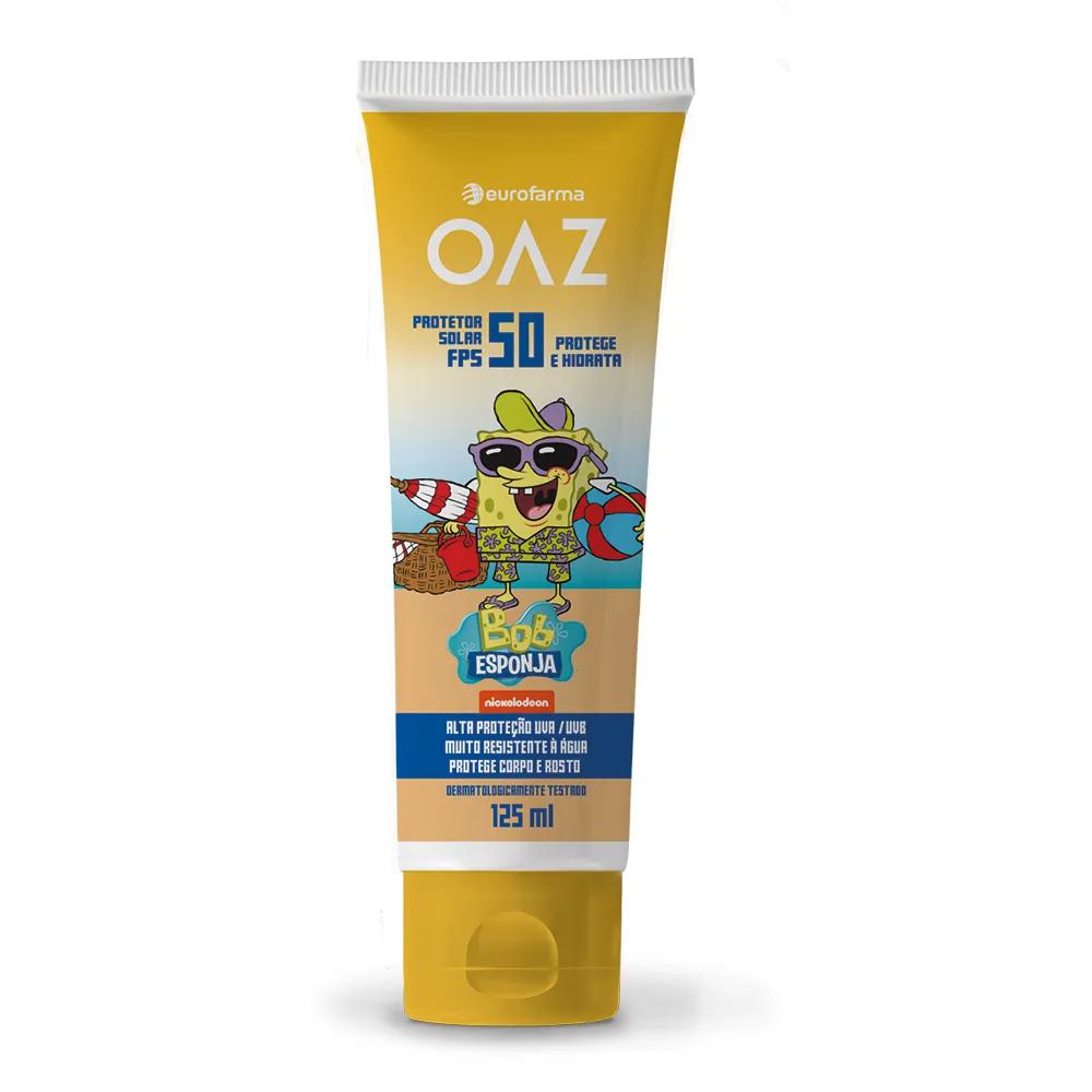 Protetor Solar FPS50 Bob Esponja Oaz 125mL - Imagem 1