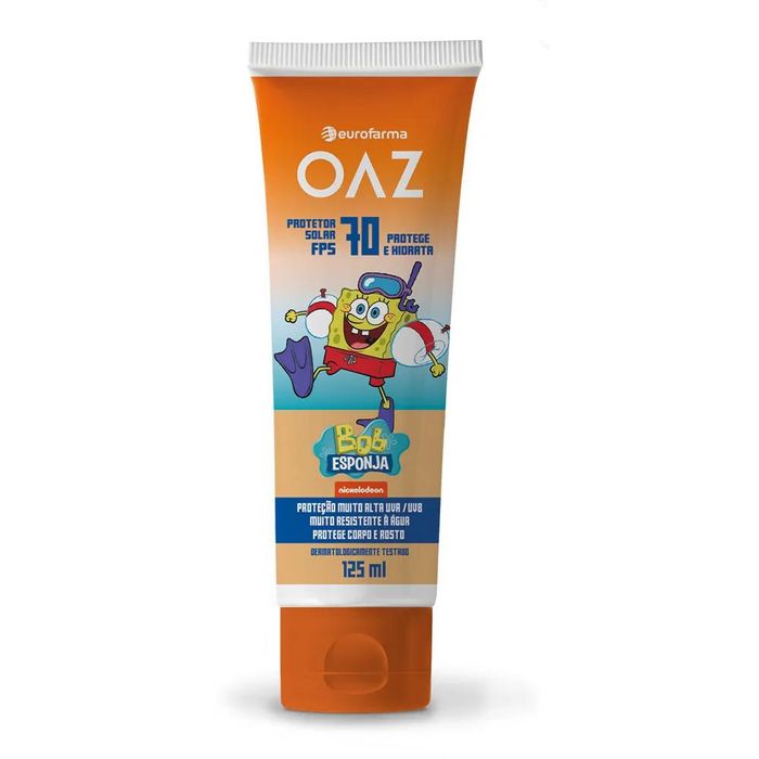 Protetor Solar FPS70 Baby Shark Oaz 125mL - Imagem 1