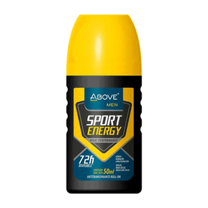 Desodorante Roll-On Above Men Sport Energy 72h Sem Álcool 50mL