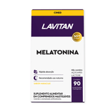 Lavitan Melatonina Sabor Morango 90 Comprimidos Mastigáveis