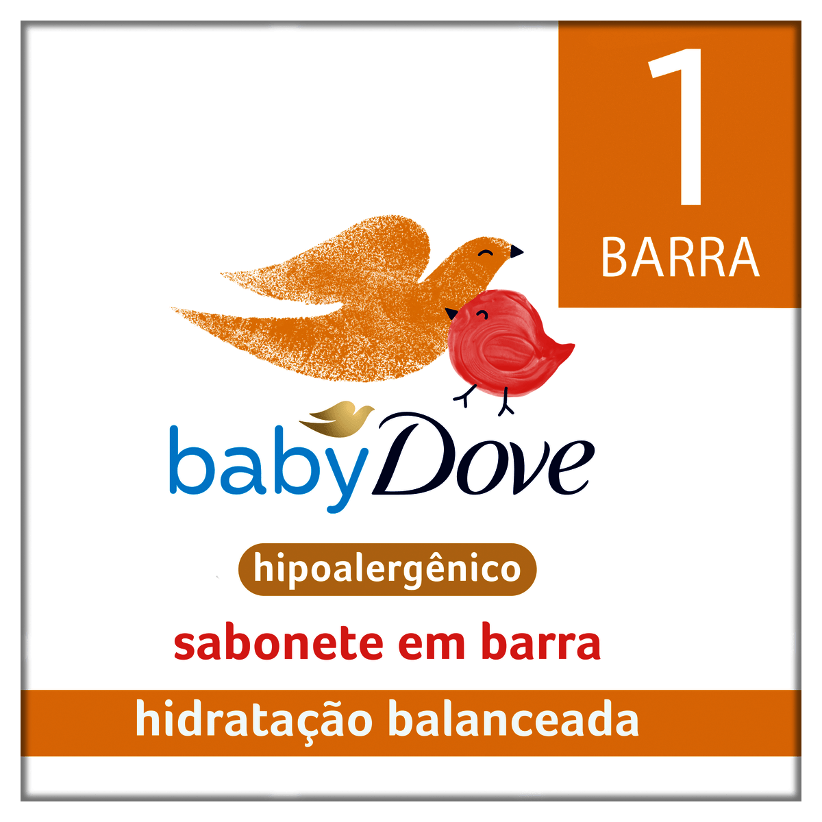 Sabonete Barra Hidratação Balanceada Dove Baby Caixa 75g - Preview 2