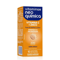 Vitamina C + Zinco Zero Açúcar Sabor Laranja 10 Comprimidos Efervescentes
