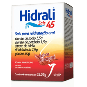 Hidrali Sais Sabor Guaraná 4 Envelopes