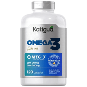 Ômega 3 MEG-3 1000mg Katiguá 120 Cápsulas  -