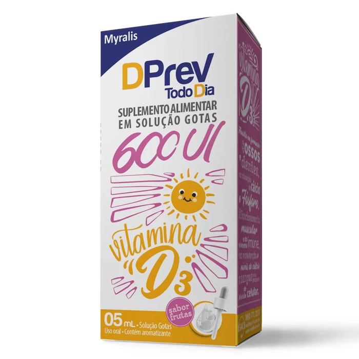 Dprev Todo Dia 600UI Solução 5mL - Imagem 1