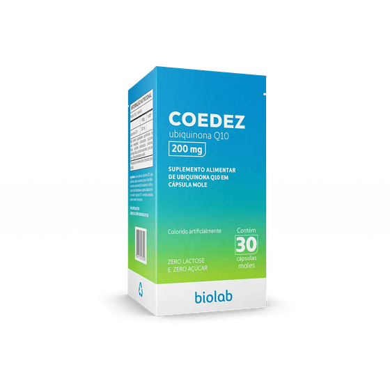 Coedez 200mg 30 Cápsulas - Imagem 1