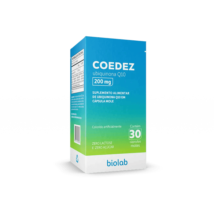 Coedez 200mg 30 Cápsulas - Imagem 1