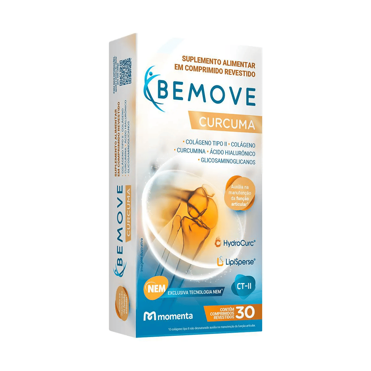 Bemove Curcuma 30 Comprimido - Imagem 1