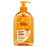 Sabonete Líquido de Glicerina João e Maria Frasco Pump 200mL