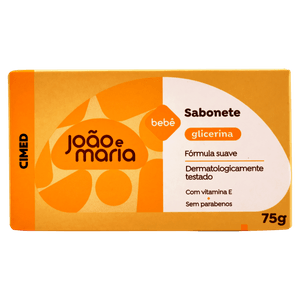 Sabonete em Barra de Glicerina João e Maria 75g